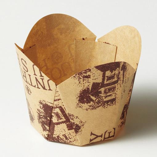 Tenma Paper Products Confectionery Supplies Tulip Cup M306 House Tea 100 Sheets