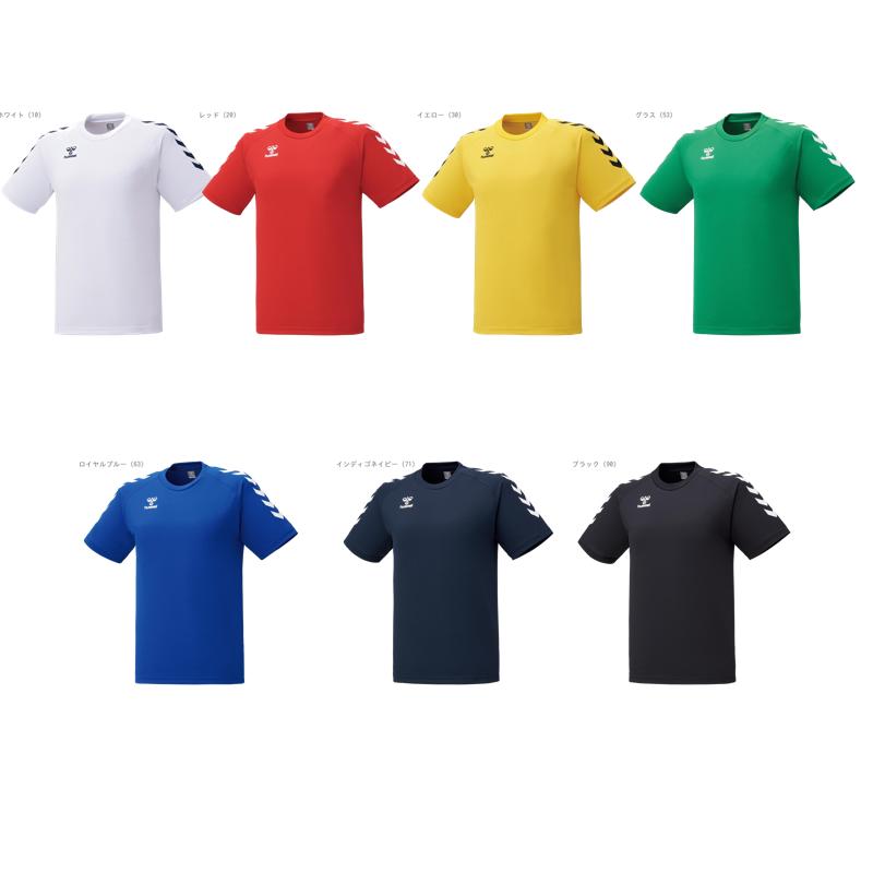 [Hummel] Short-Sleeve Shirt Game Shirt Men's Indigo Navy (71) XO