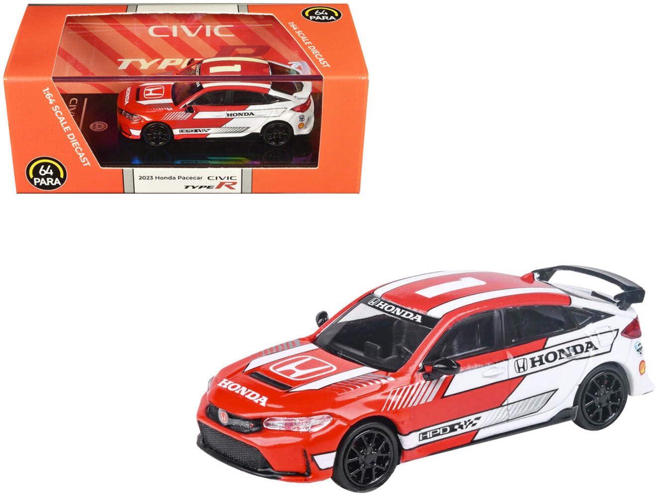 PA-55586 PARAGON 1/64 Honda Civic Type R FL5 INDY Pace Car 2023 (LHD)