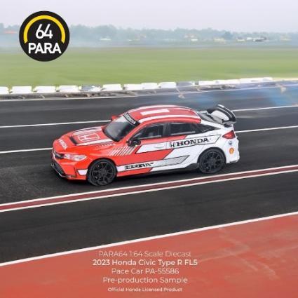 PA-55587 PARAGON 1/64 Honda Civic Type R FL5 JACCS 2023 (LHD)