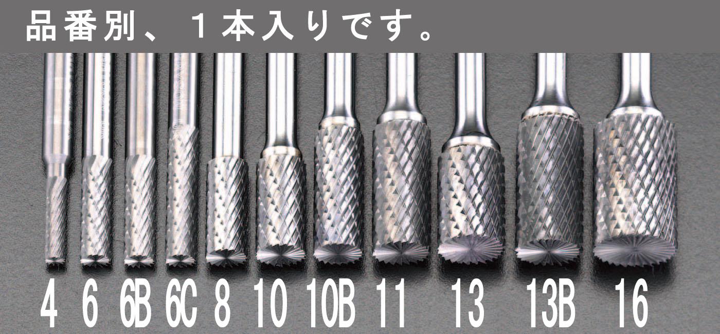 ESCO 6x19mm/6mm Shank Carbide Cutter (EndCut) EA819JJ-6B