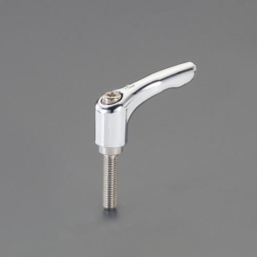 M6x25mm Male Thread Clamp Lever (Stainless Steel Screw/Chrome)