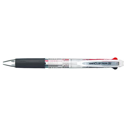 0.7mm Dual-Color Ballpoint Pen (Black/Red, 10-Pack)