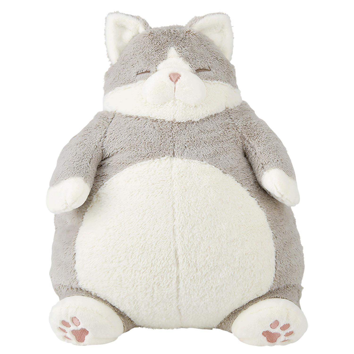 Ribuhato Hug Pillow Cat Affirmation Hachiwara Katsuo L Size (Approx. 38cm Total Length) Cute Cat Hug Pillow Plush Toy Cat Goods 27721-73