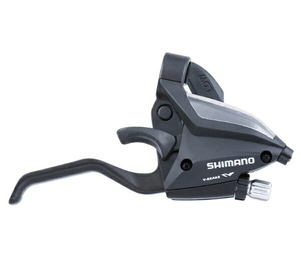 SHIMANO Shifting/Brake Lever (MTB) ST-EF500 Right Lever Only 8-Speed 2-Finger Black ESTEF5002RV8AL