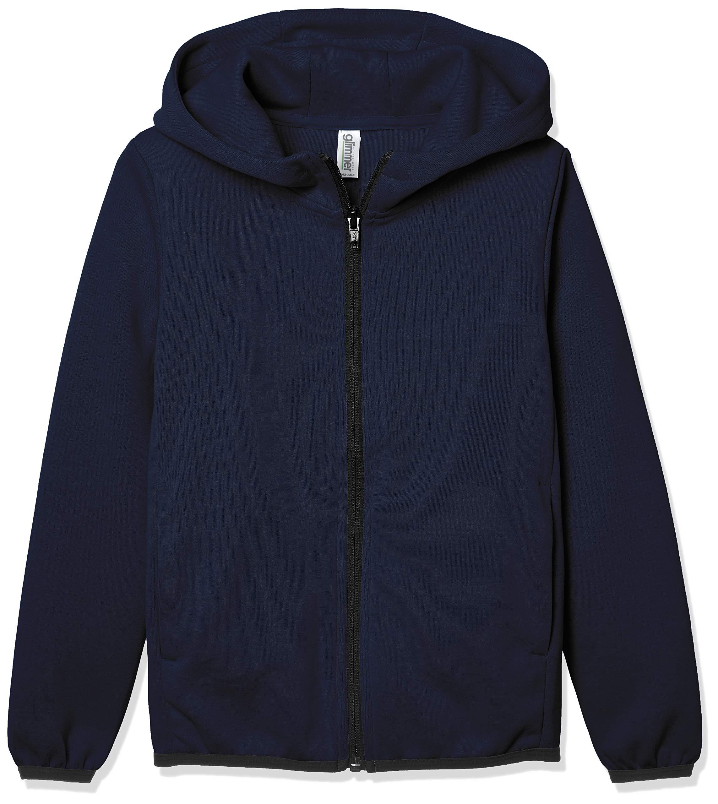 [Glimmer] 7.7 oz Dry Sweat Zip Hoodie 00342-ASZ [Men's] 00342-ASZ Navy Japan 140cm (Equivalent to Japanese size 140)