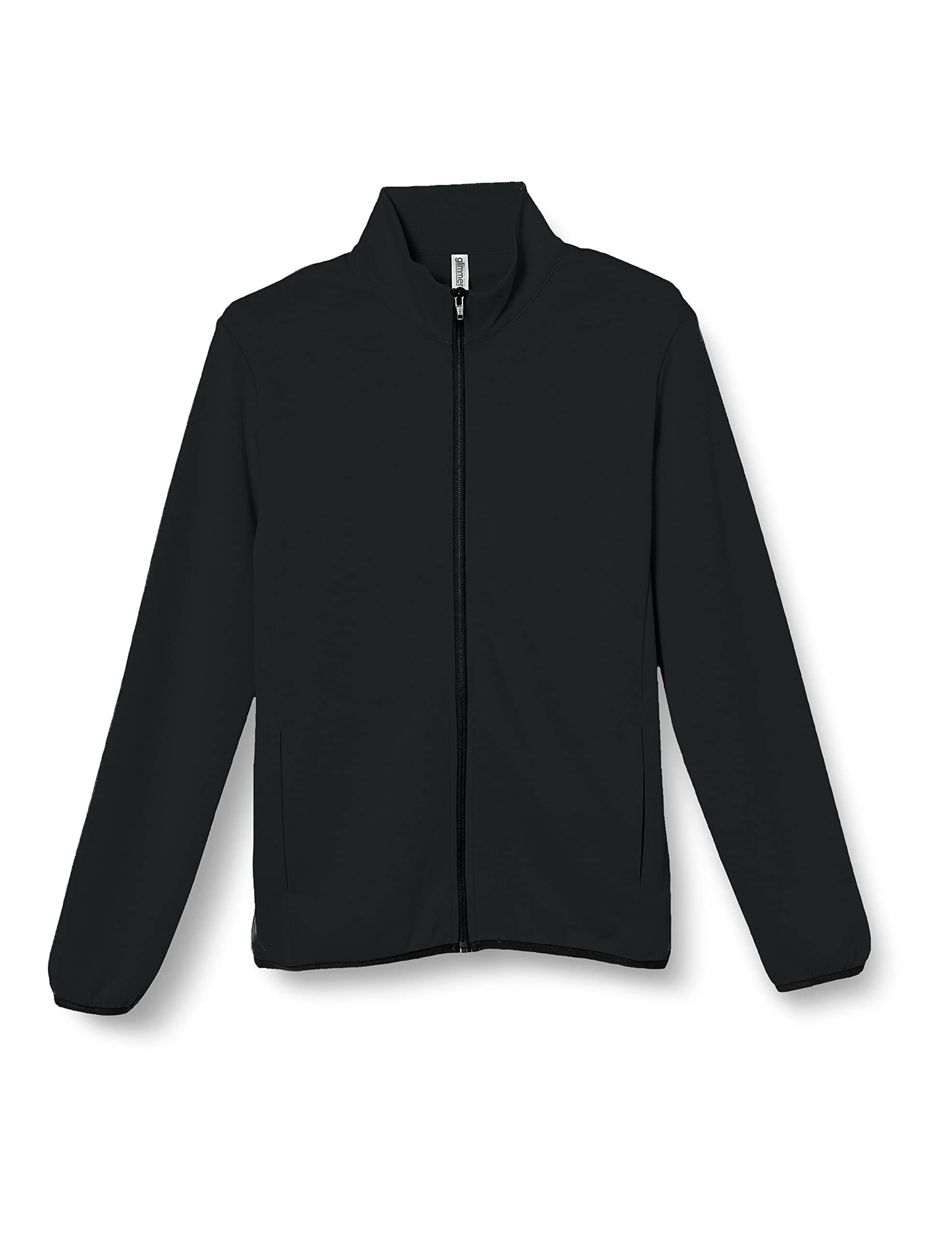 [Glimmer] 7.7 oz Dry Sweat Zip Jacket 00344-ASJ [Men's] 00344-ASJ Black 150cm