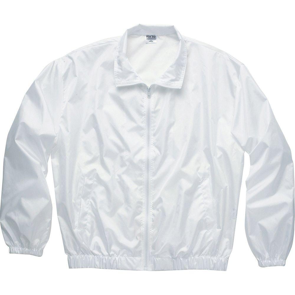 [Printstar] Outerwear Basic Color Blouson 00051-ET Men's White 3XL