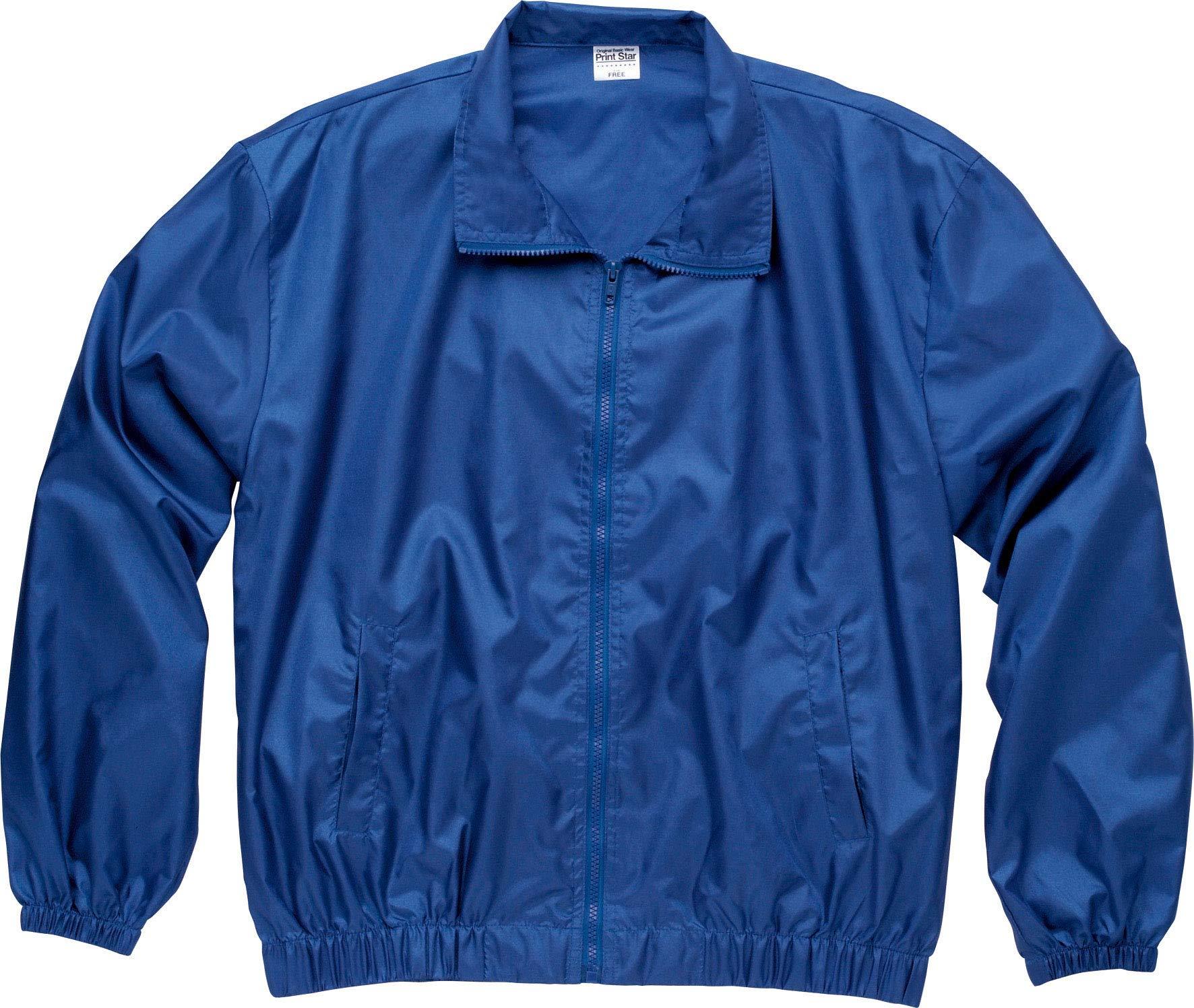 [Printstar] Outerwear Basic Color Blouson 00051-ET Men's Blue 3XL