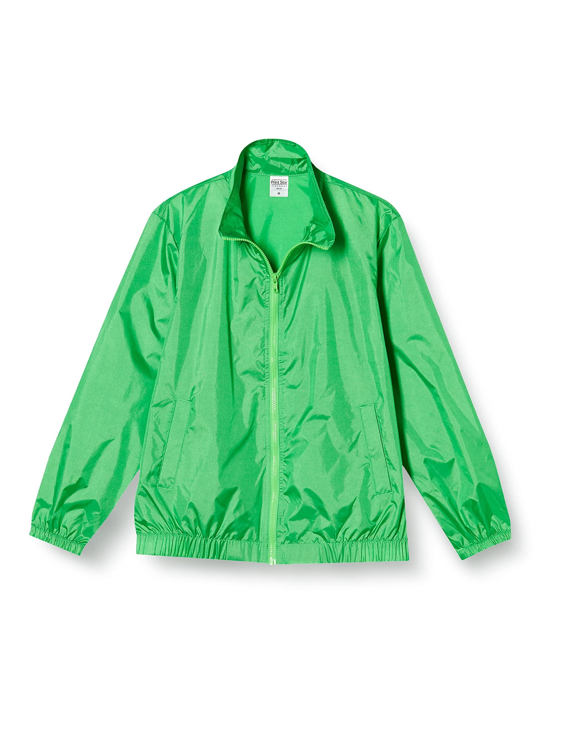 [Printstar] Outerwear Basic Color Blouson 00051-ET Men's Fluorescent Green 3XL