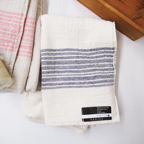 Imabari Towel CONTEX Flax Line Bath Towel Navy