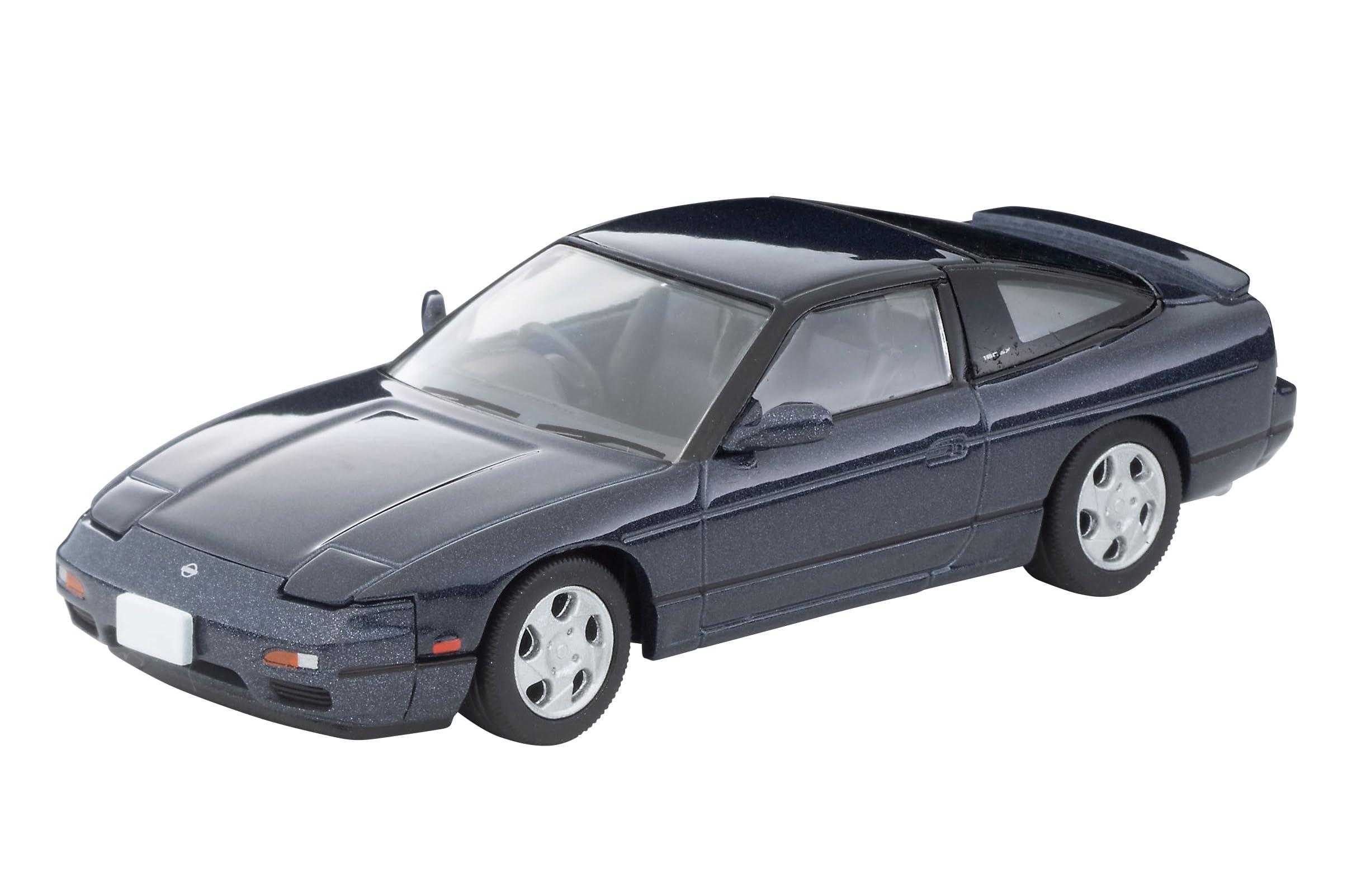 Tomytec Tomica Limited Vintage Neo LV-N235f Nissan 180SX Type X Purpleish Gray 1995 Model Ready-to-Run