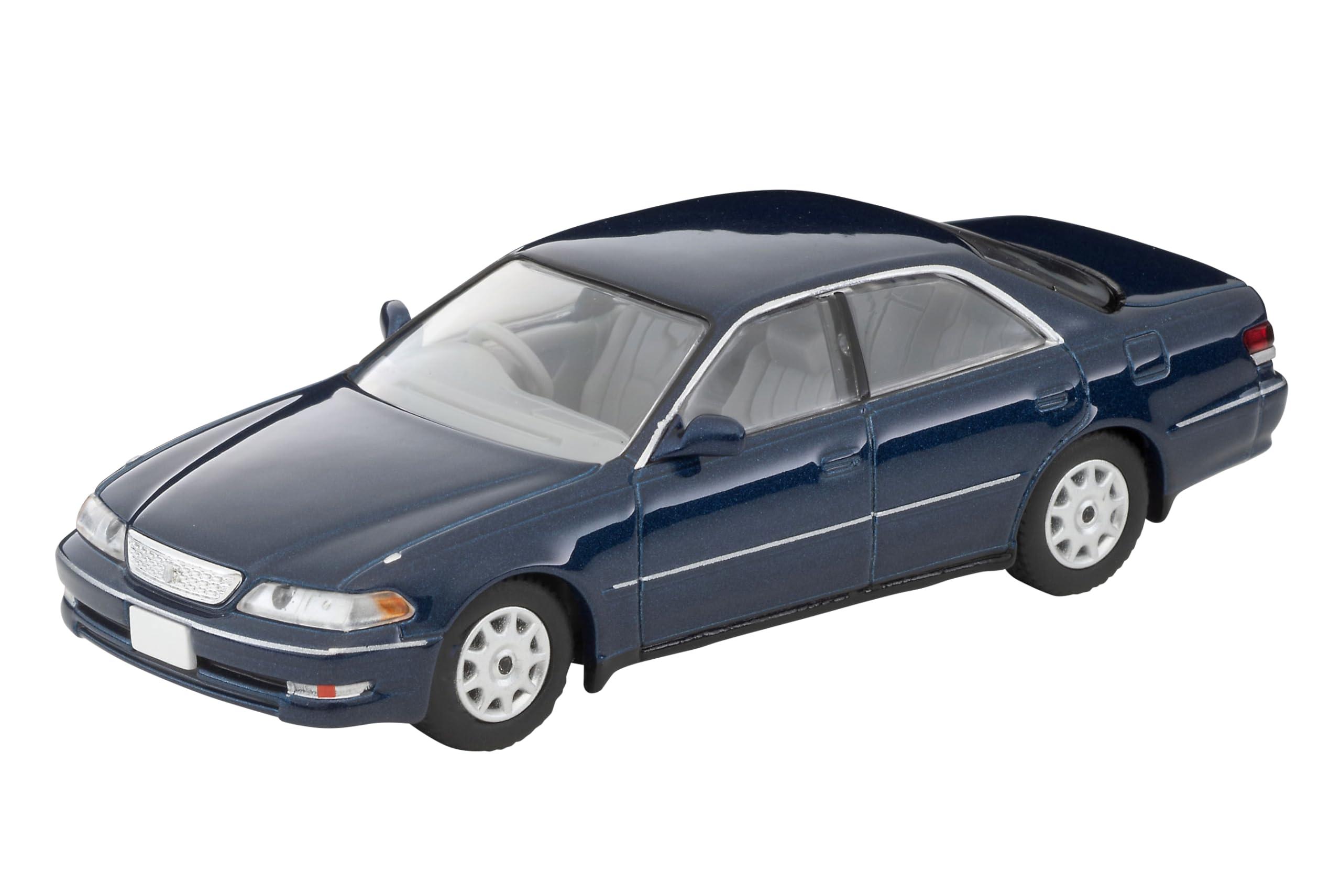 Tomytec Tomica Limited Vintage Neo 1/64 LV-N311d Toyota Mark II 2.5 Grande 1998 Model Navy Blue Ready-to-Drive 332749