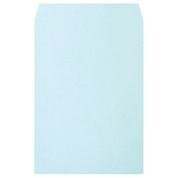 Heart-Patterned Opaque Color Envelopes with One-Touch Tape Size 2 (A4) 100g/m² Pastel Blue XEP471 1 Pack (100 Sheets)