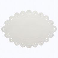 SWAN Lace Paper, Oblong Shape, No. 20, White, 1 Bag