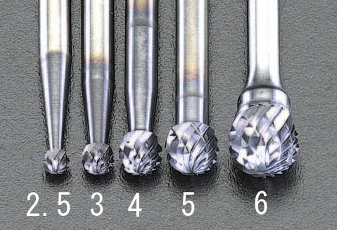 ESCO 3x2.7mm/3mm Shank [Coated] Super Hard Bar EA819PL-3