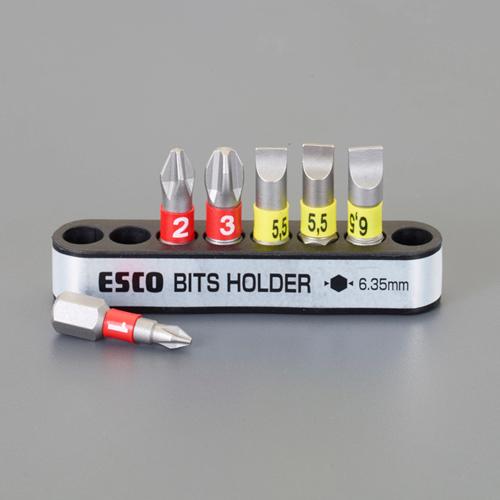 ESCO 6-Piece Driver Bit Set EA611AJ-2 [Bits/Driver Bits]