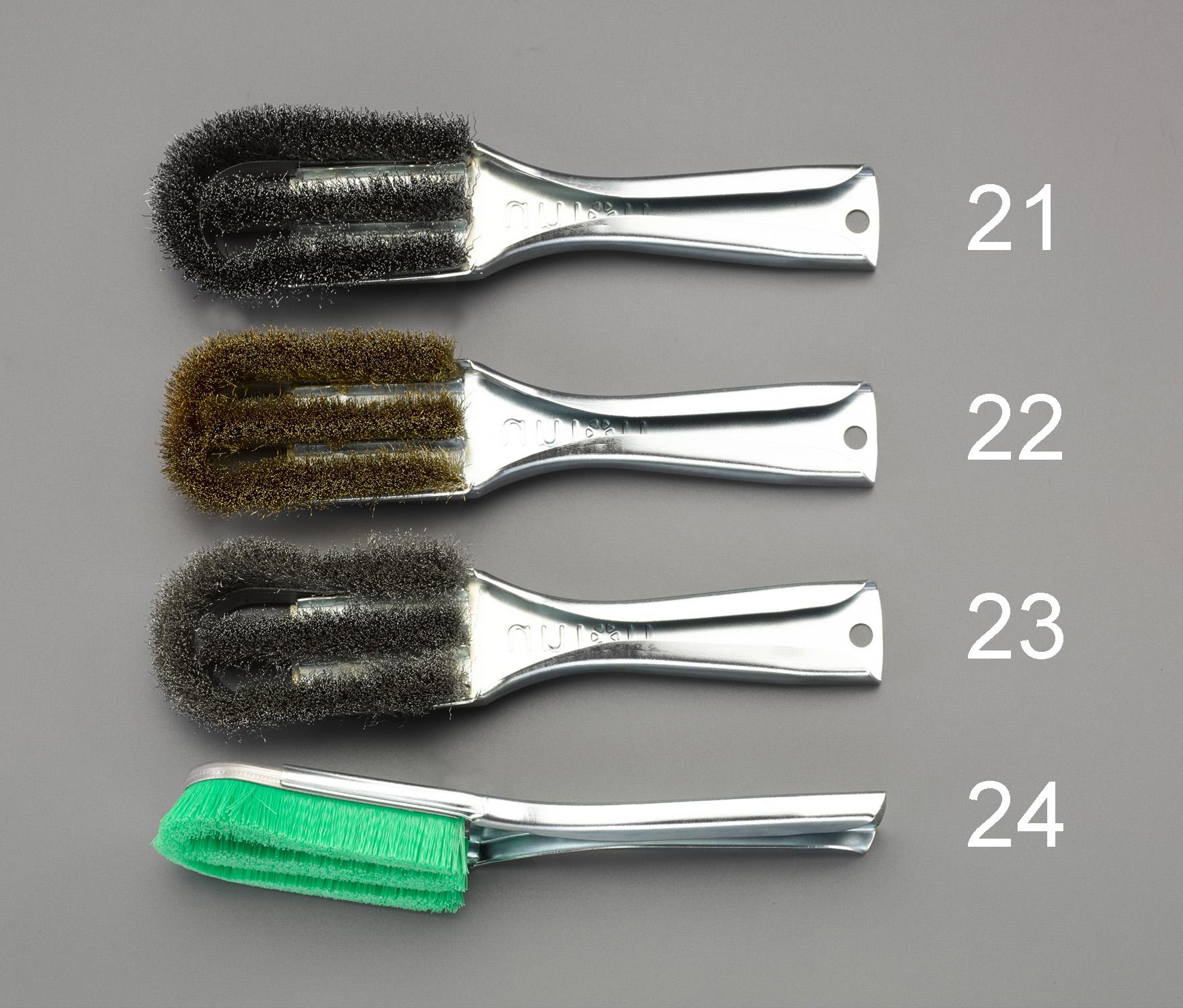 ESCO 225mm Wire Brush (Brass/With Grip) EA109GH-22