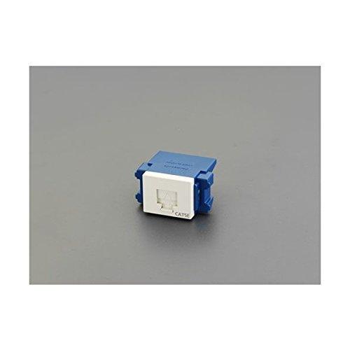 LAN Modular Jack (Category 6/Blue) Blue 44 × 22.7 × 37.7 (D) mm