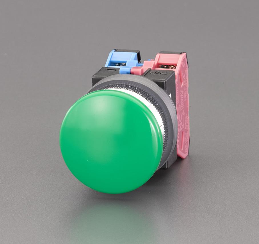 1a-1b / 30mm Push Button Switch (Large / Green)