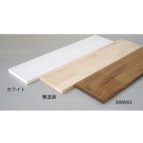 600x150x15mm Shelf Board (Pine Plywood / White)