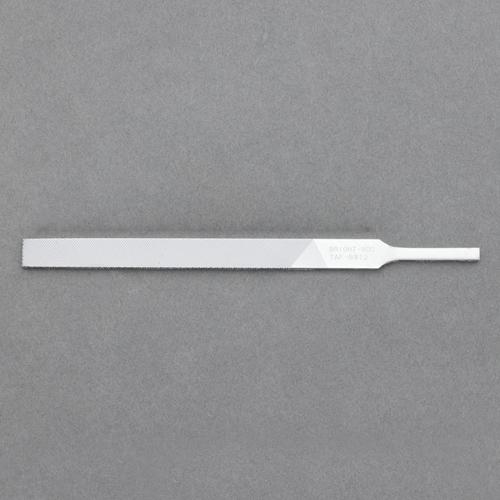 6x160mm file (chrome-coated / wide / flat / medium grit)