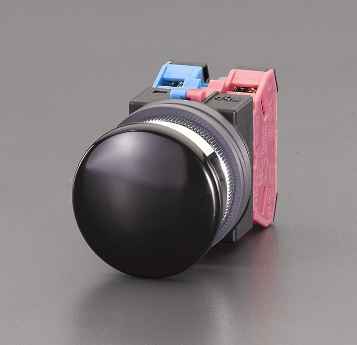 1a-1b / 30mm Push Button Switch (Large / Black)