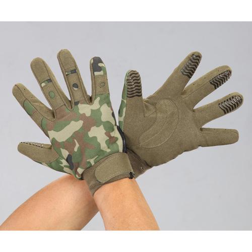 [L] Gloves (Synthetic Leather / Camouflage)