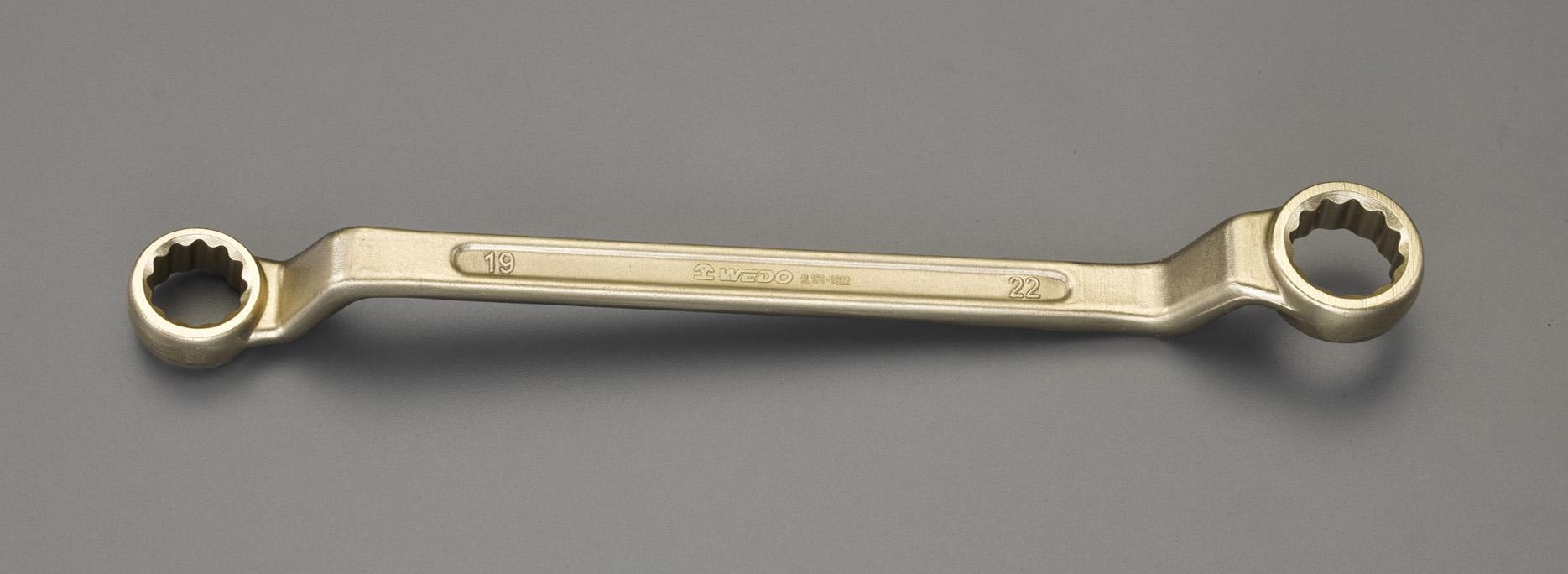 8x10mm Double-Ended Open-End Wrench (Non-Sparking)