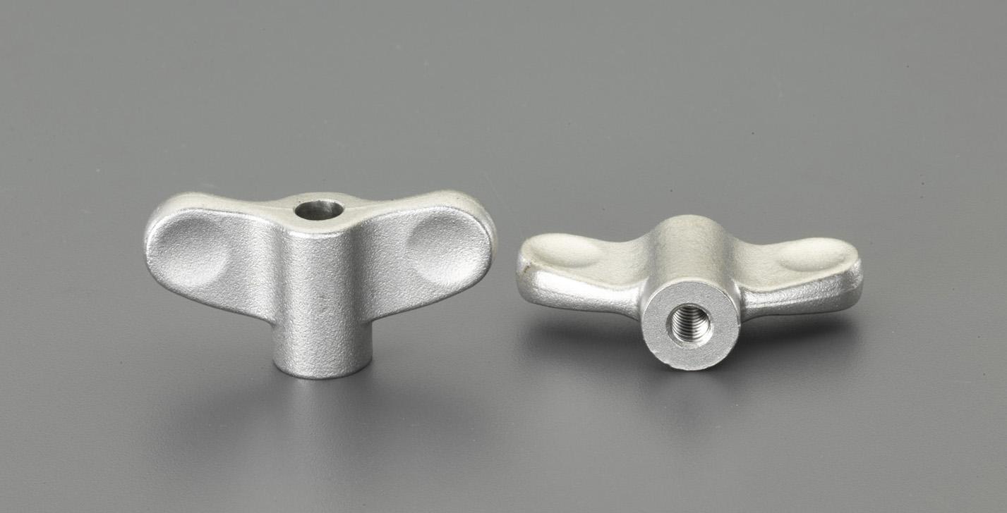 M6 Female Thread Wing Knob (Stainless Steel / Through-Type)