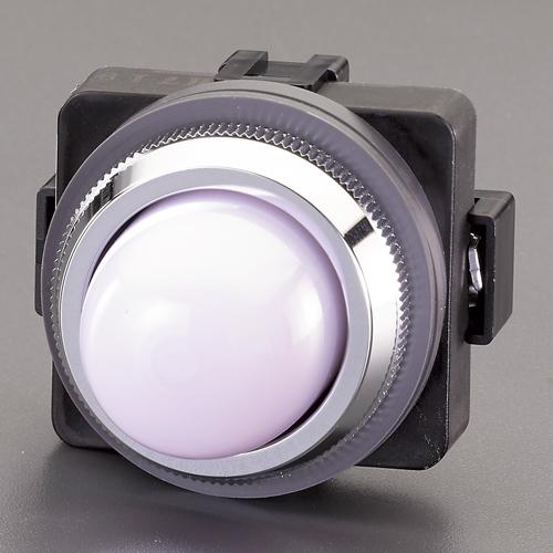 AC/DC 24V LED Indicator Light (Opaque White)