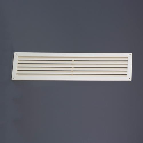 Esco Door Ventilation Grille, Milky White, 193x444mm, EA997MF-4