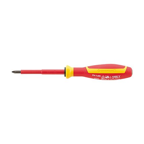 #1x80mm[+] Screwdriver (Insulated)