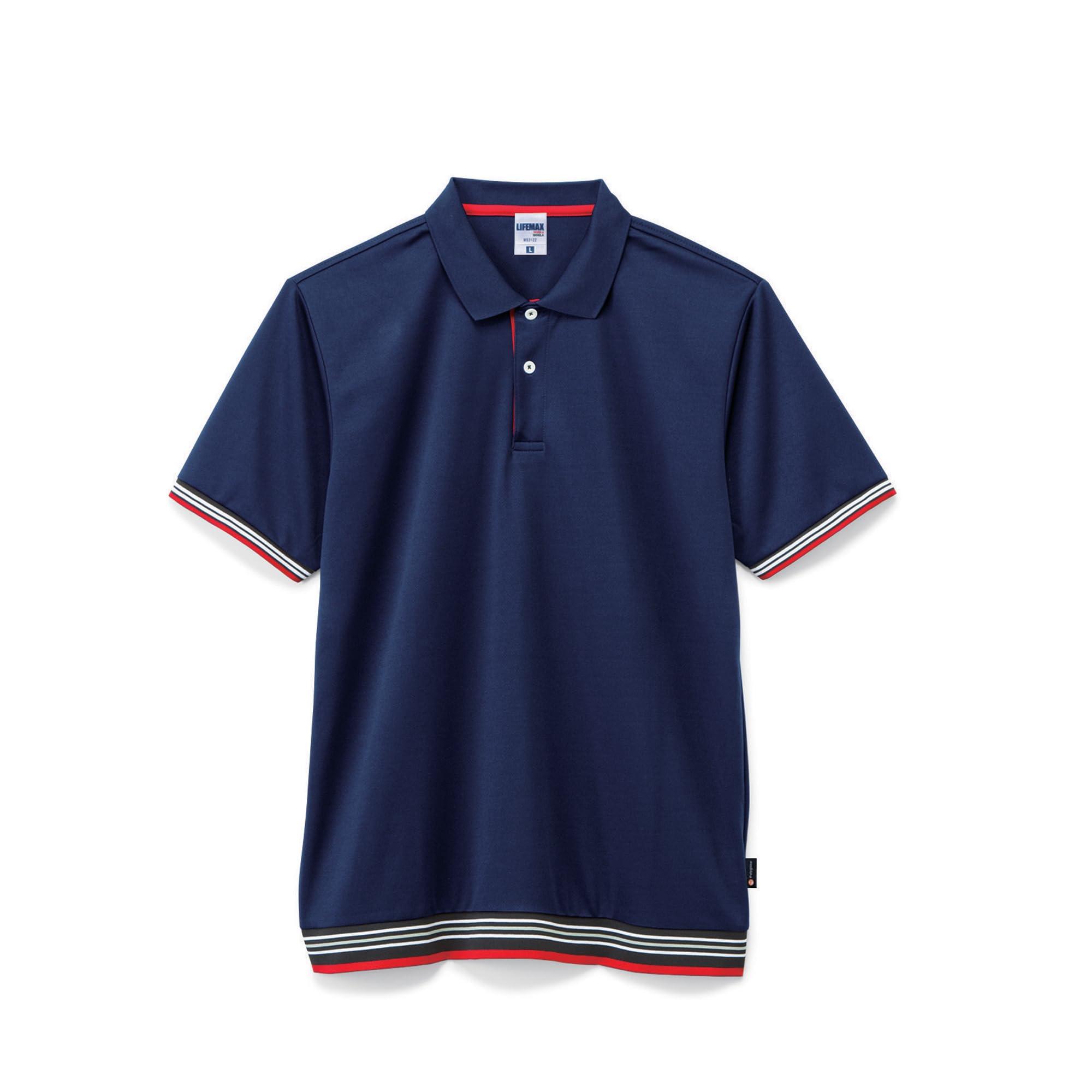 [LifeMax] Polo Shirt MS3122 Navy