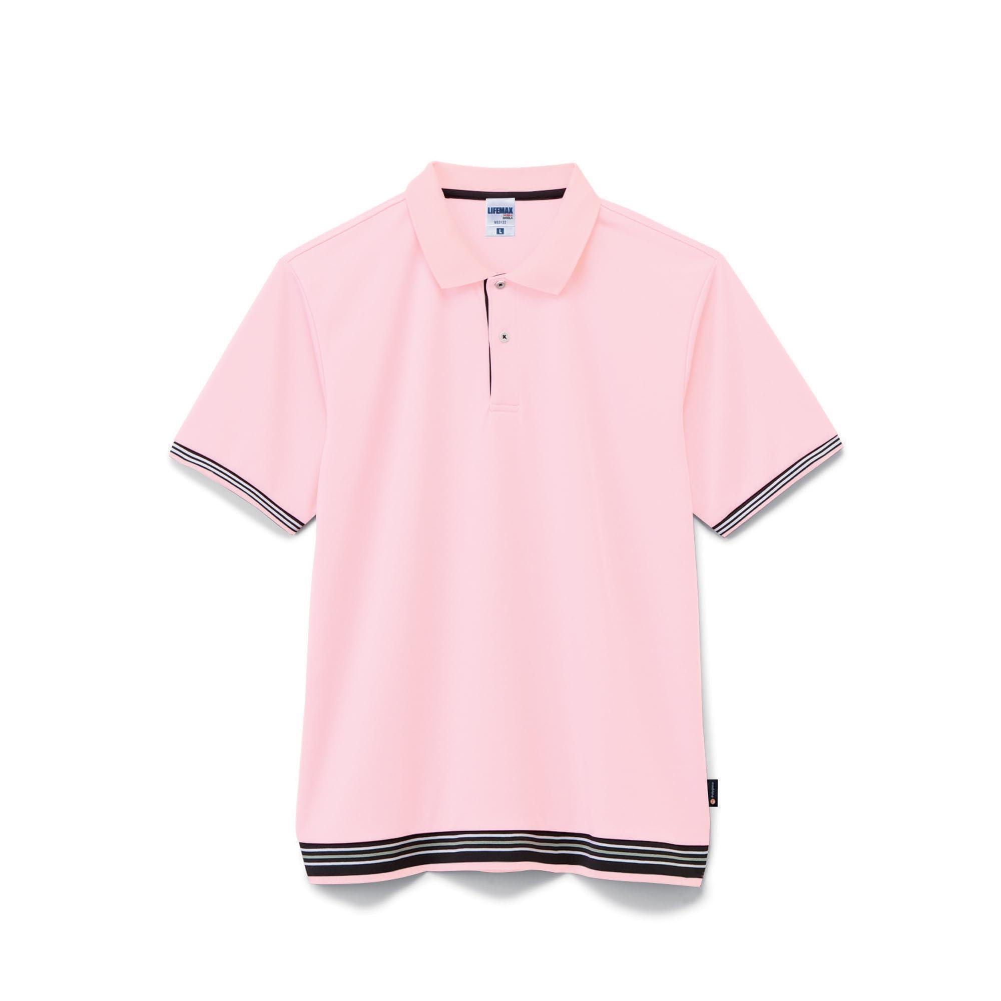 [LifeMax] Polo Shirt MS3122 Light Pink L