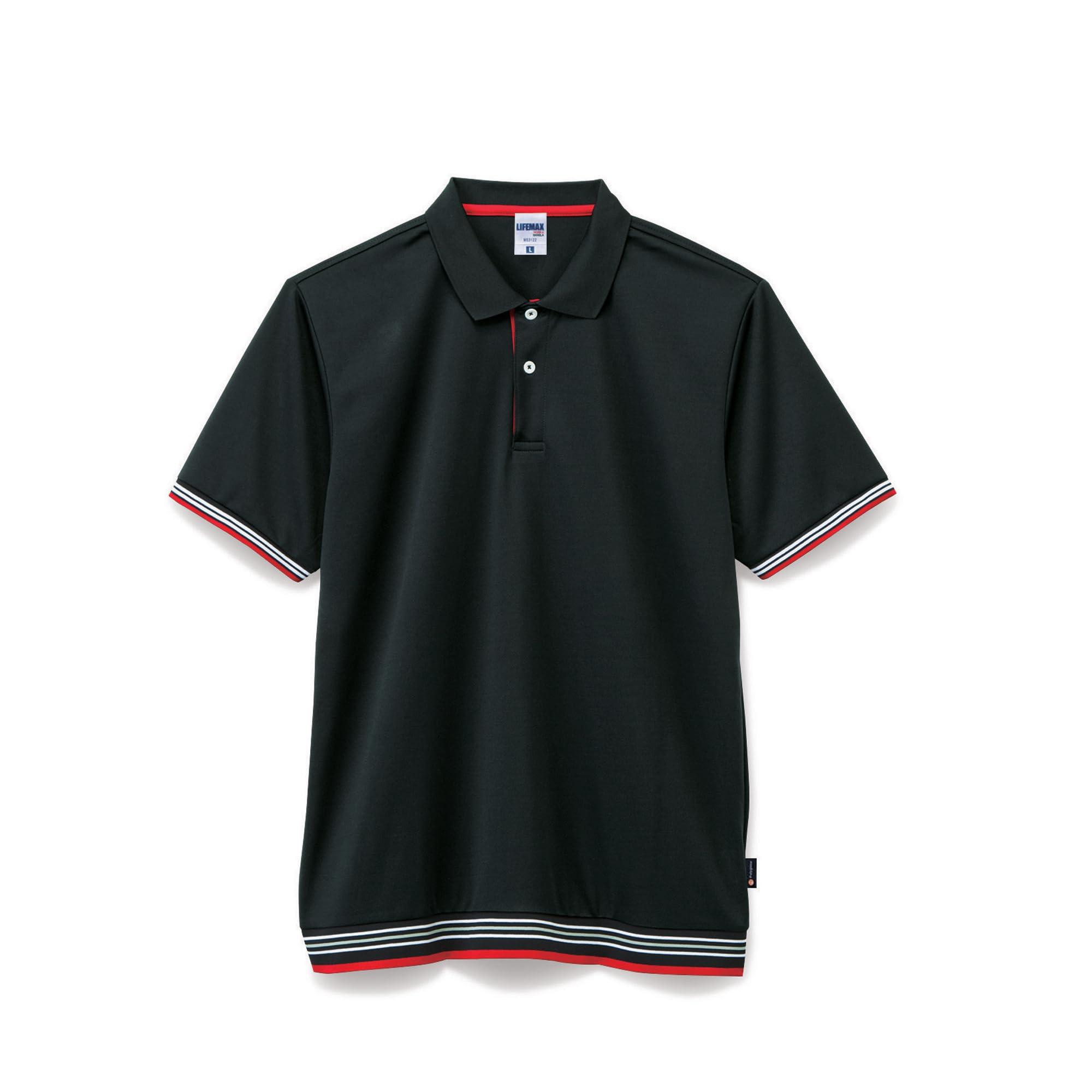 [LifeMax] Polo Shirt MS3122 Black GS