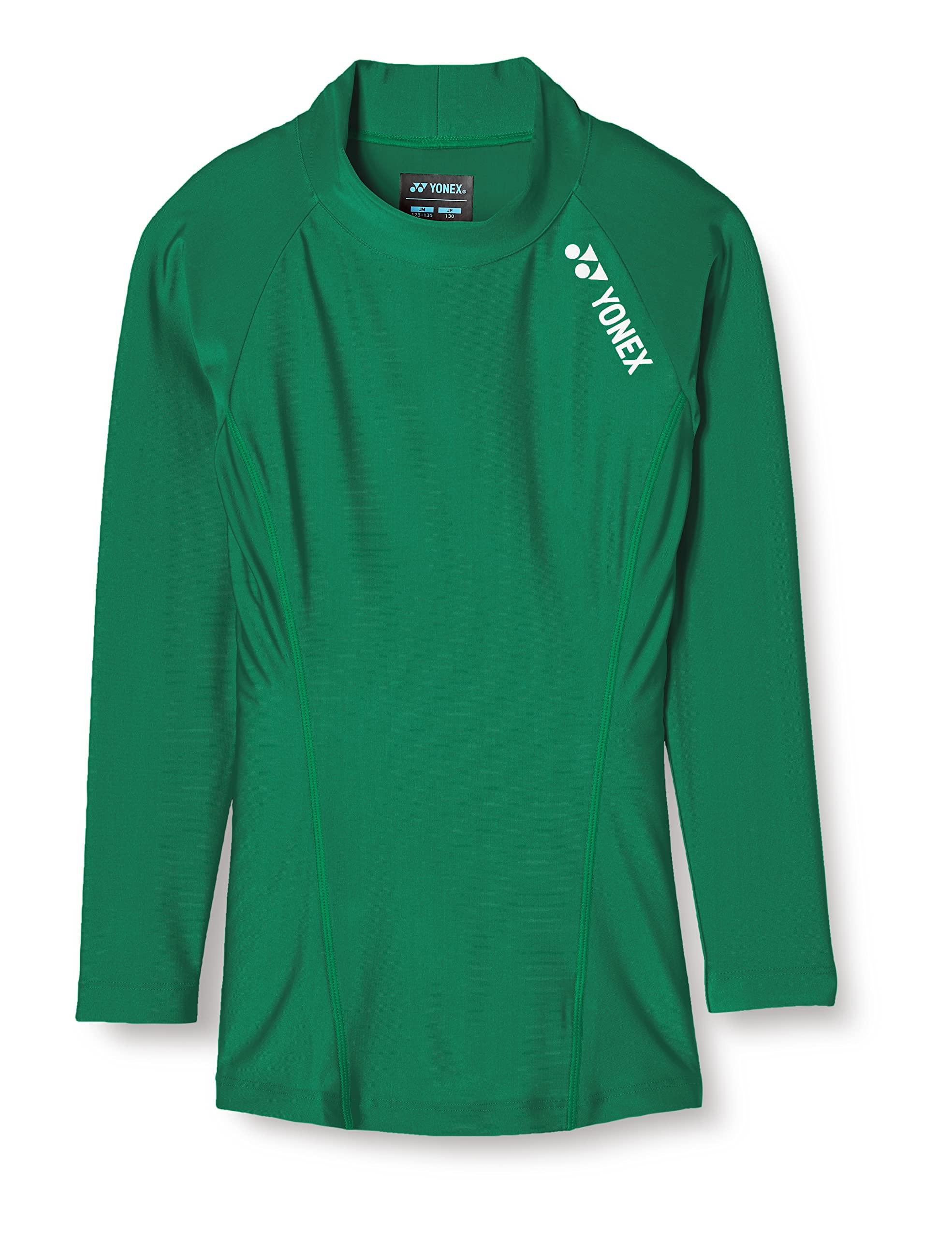 [Yonex] Long Sleeve Shirt High Neck Long Sleeve Shirt Kids STBF1015J Green (003) J150