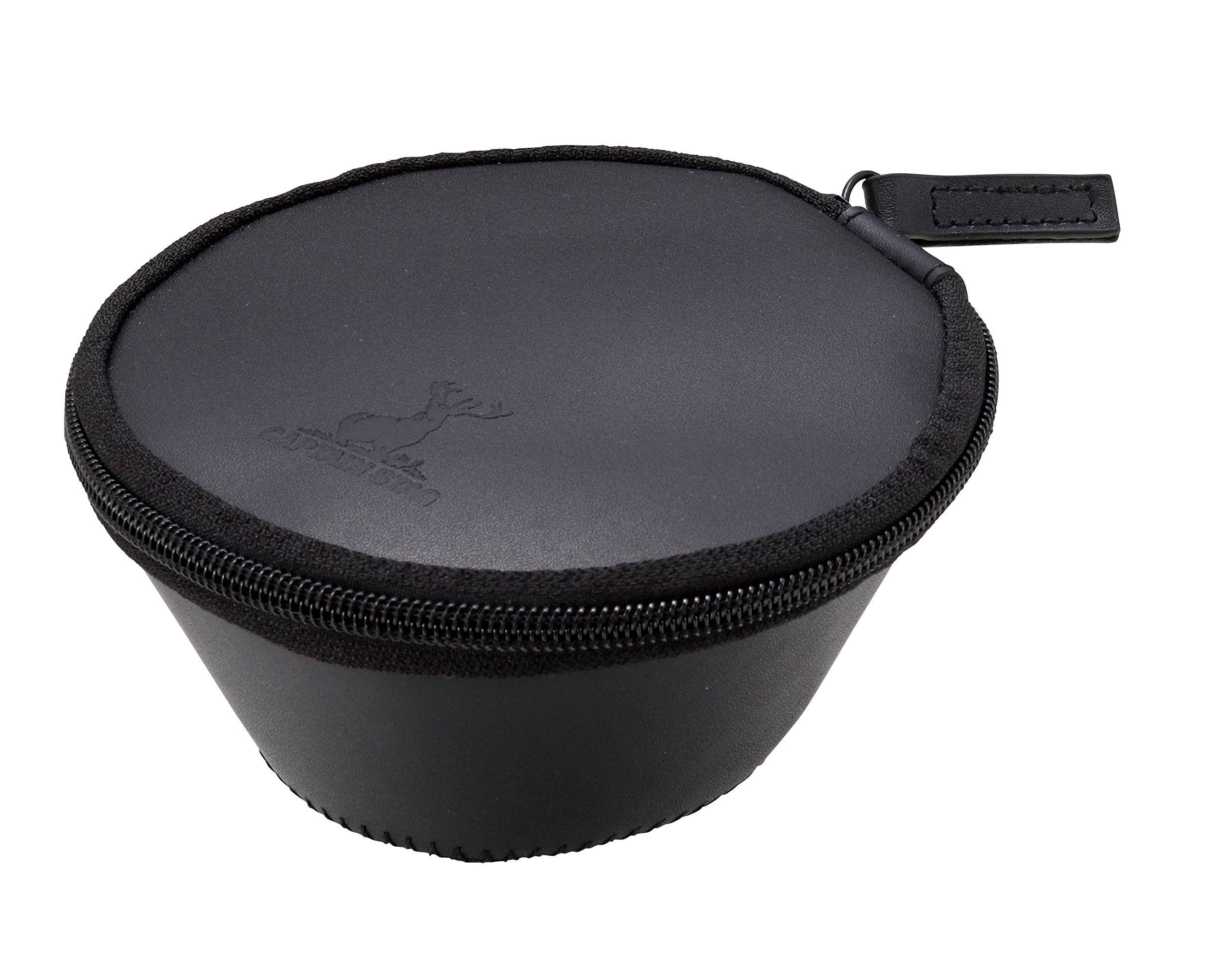 CAPTAIN STAG Sherpa Cup Case for 320ml Sherpa Cup Genuine Leather Case Black UM-1581