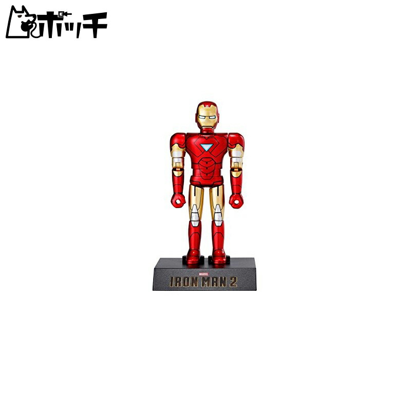TAMASHII NATIONS Chogokin HEROES Iron Man 2 Iron Man Mark 6 Approximately 100mm ABS Material Pre-Painted Action Figure