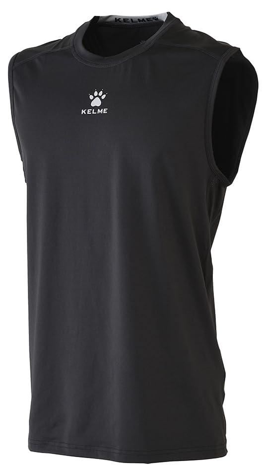 Kelme Soccer Futsal Wear (Men's Uniform) Sleeveless Stretch Inner Shirt Black (000) Size 2XL 8351TL1024