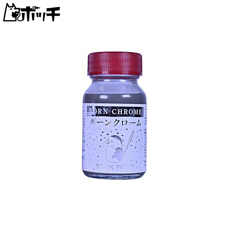 Toamil BORN PAINT Bone Chrome Plated Finish 30ml Model Paint Toy