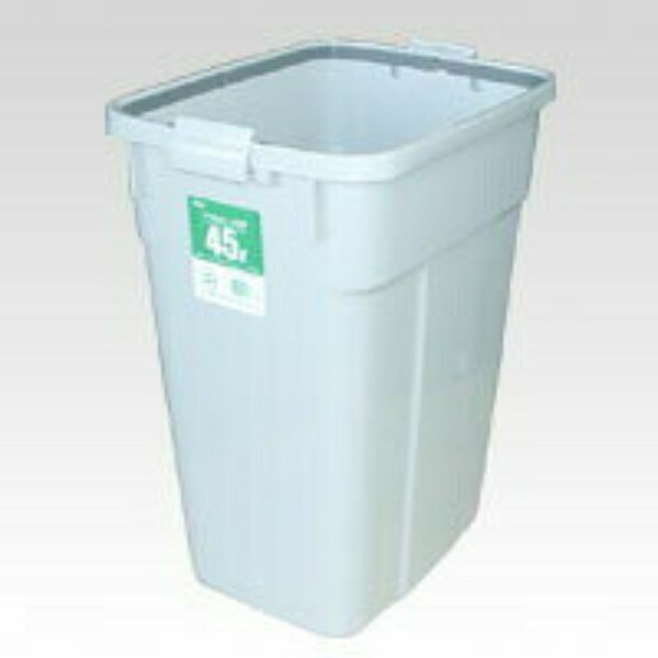 Eco Poly Pail Square 45L Body Gray