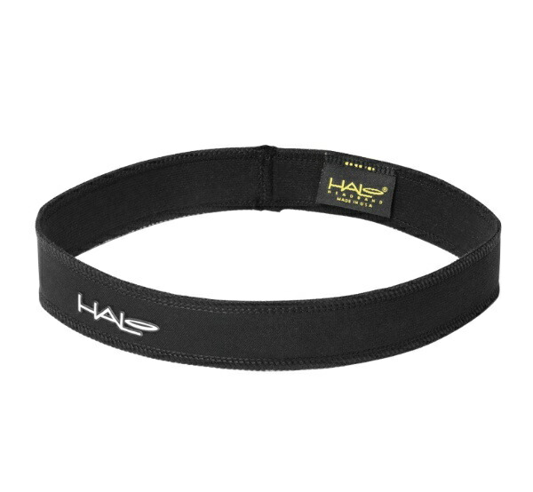 HALO Headband (The Ultimate Sweat-Stopper Band That Keeps Sweat Out of Your Eyes) Halo Slim [Headband Type] [Band Width Approx. 2.5cm] [One Size Fits All] Black H0025BL