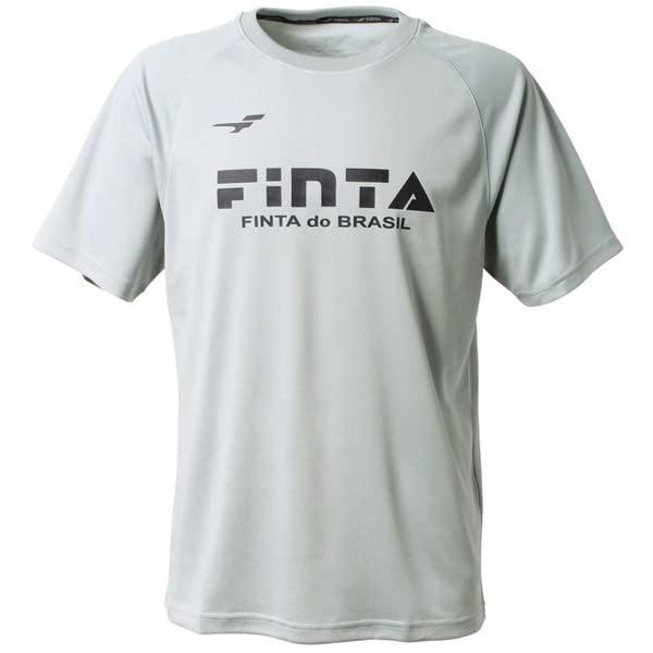 finta Basic Logo T-Shirt Soccer Sleeveless T-Shirt (ft5156-0200) Gray L