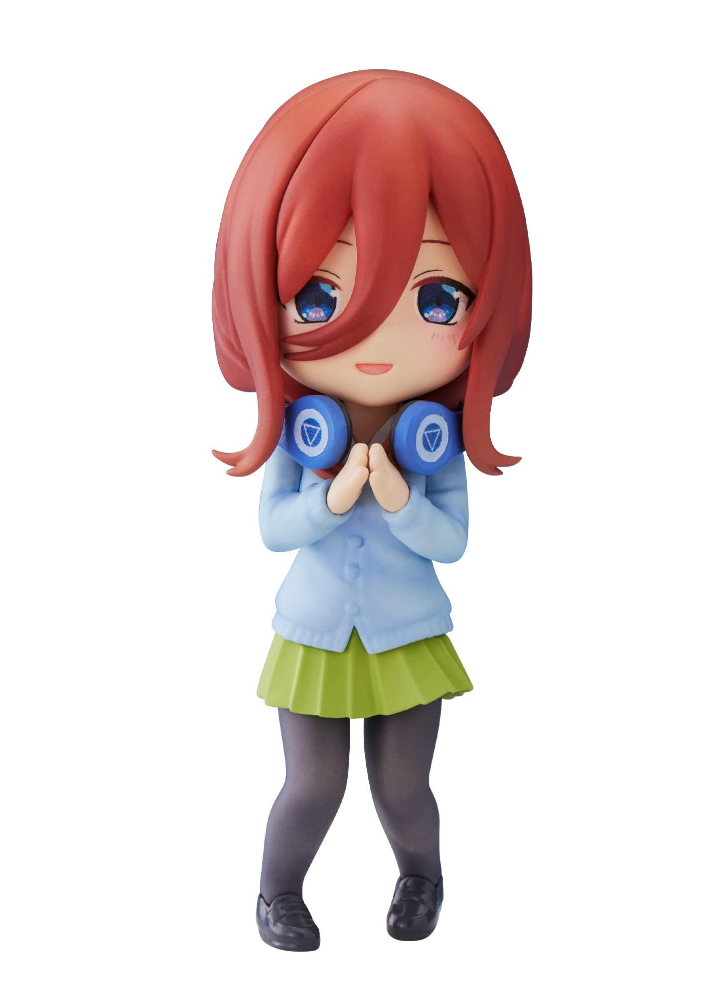 PLUMPMOA The Quintessential Quintuplets ∬ Mini Figure: Nakano Miku Approx. 70mm tall Non-scale PVC material Pre-painted Complete figure PF210