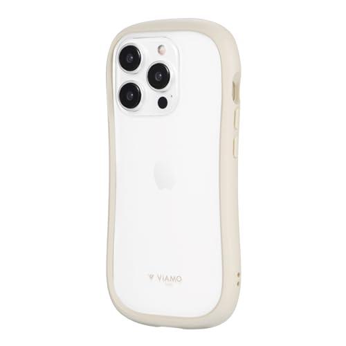 Leplus iPhone 15 Pro Scratch-Resistant & Shock-Resistant Hybrid Case “ViAMO freely” Milk White TPU Glass Protective Shell Cover LN-IP23VMFWH