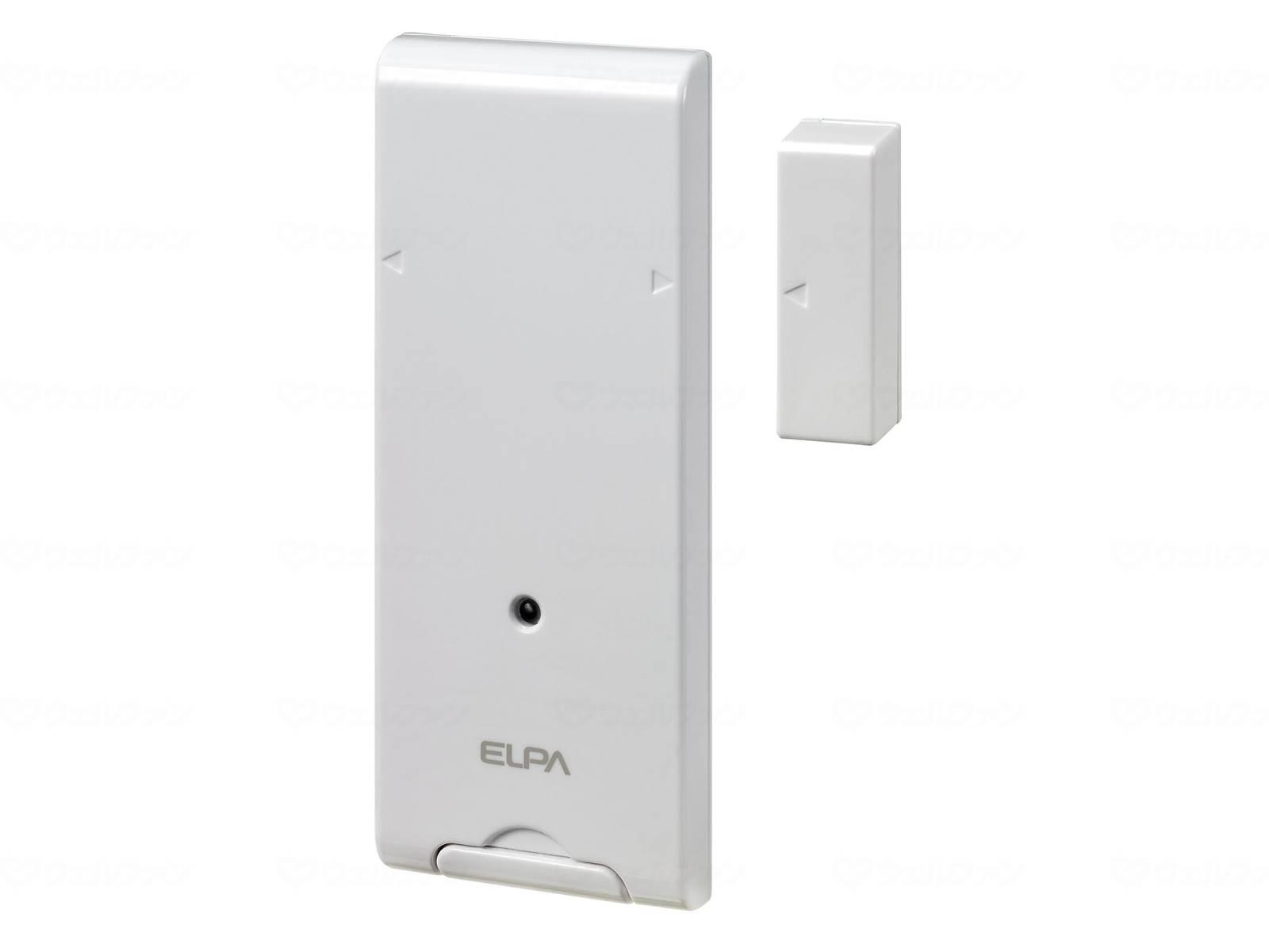 ELPA Wireless Chime Door Open/Close Sensor Transmitter Intercom No Installation Required Care Wireless No Wiring Required Security Open/Close Detection EWS-P34