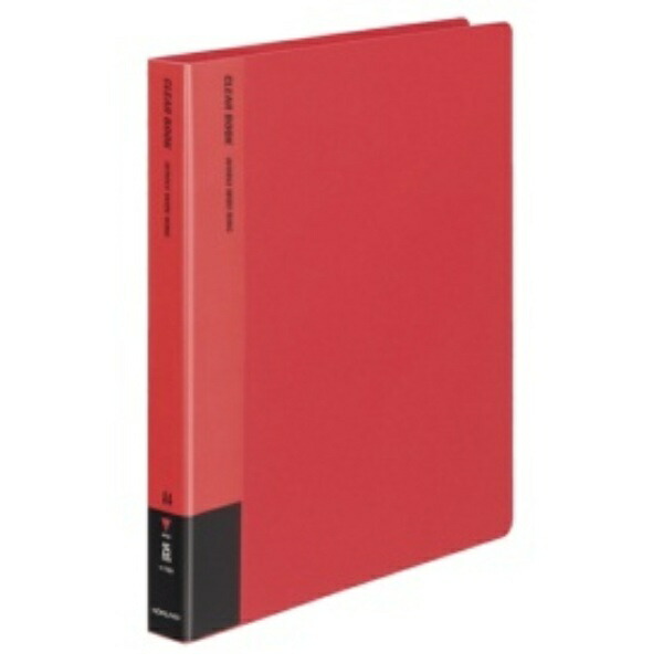 KOKUYO File Clear File Refillable A4 Vertical 30-Hole Red RA-730R