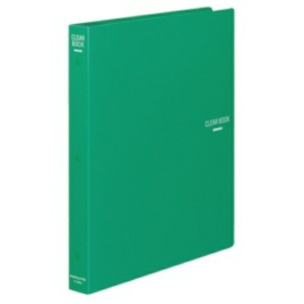 KOKUYO File Clear Book Refillable A4 Vertical 30-Hole Green RA-460G