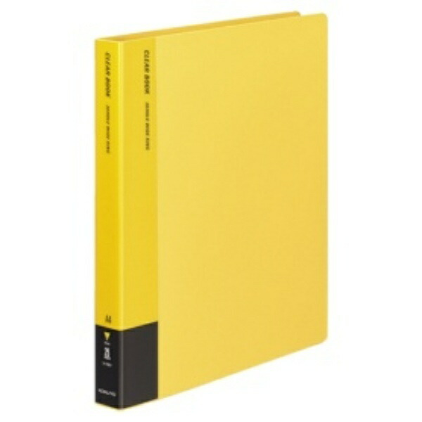 KOKUYO File Clear File Refillable A4 Vertical 30-Hole Yellow RA-730Y